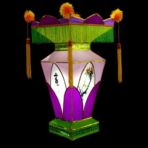 Kokkupandav Hiina palee laterna