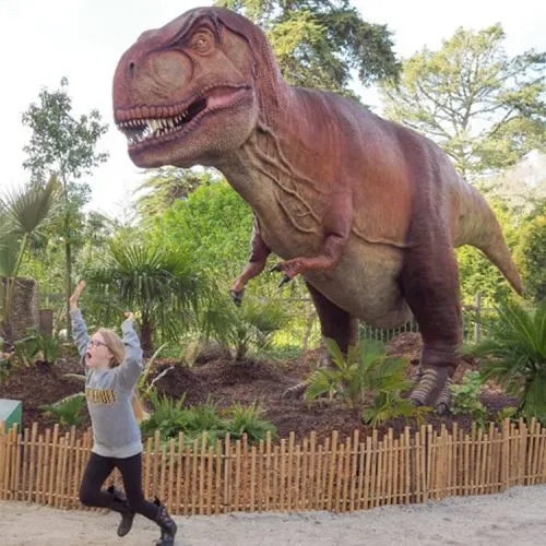 Realistlik Animatronic T Rex dinosaurus