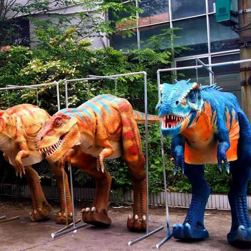 Animatronic dinosaurus kostüüm