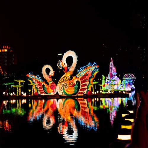 Hiina loomade laternate näitus