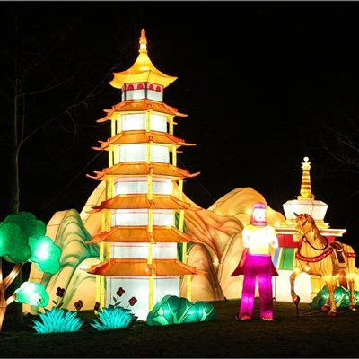 Hiina valgusfestival uue aasta kaunistamiseks