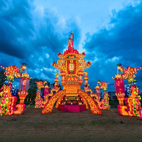 Kvaliteetne Hiina dekoratiivlatern festivaliks