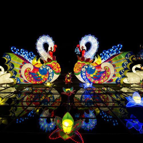 Välisveekindlad Hiina siidlaternad