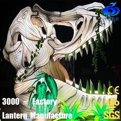 Zigongi kangast Hiina siidist suured loomalaternad jõuluürituseks